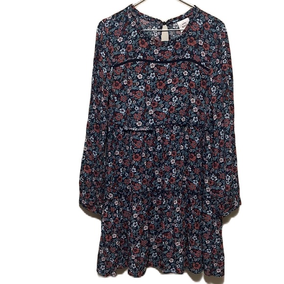 Knox Rose Dresses & Skirts - KNOX ROSE, Floral Print, 100% Rayon, Boat Neck Dress, Multi Colors, Size Medium